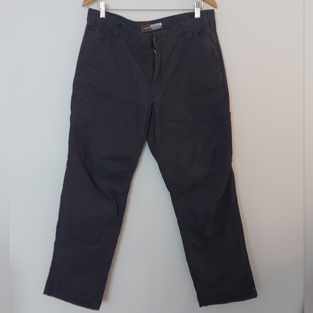 Carhartt Rugged Fkex Relaxed Double Front/Knees Utility Work Pants Size 36/30